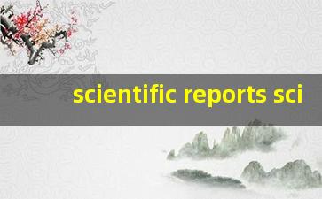 scientific reports sci