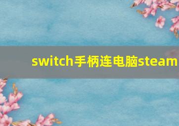 switch手柄连电脑steam