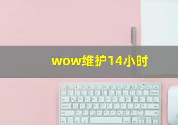 wow维护14小时