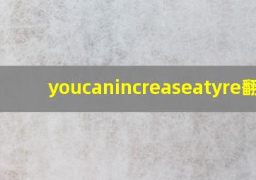 youcanincreaseatyre翻译